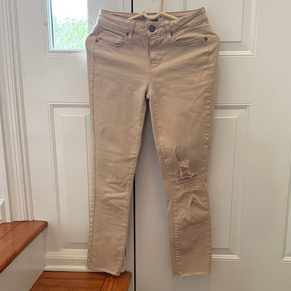 PAIGE Beige Casual Jeans
